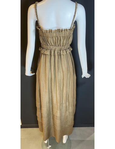 Vestido Organza Mandorla