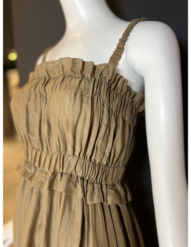 Vestido Organza Mandorla