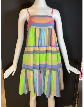 Vestido Marmaro Blue/Pink