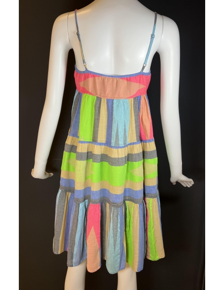 Vestido Marmaro Blue/Pink
