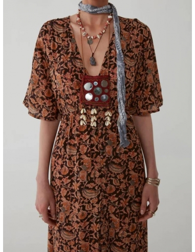 Vestido Cecilia Midi Blue