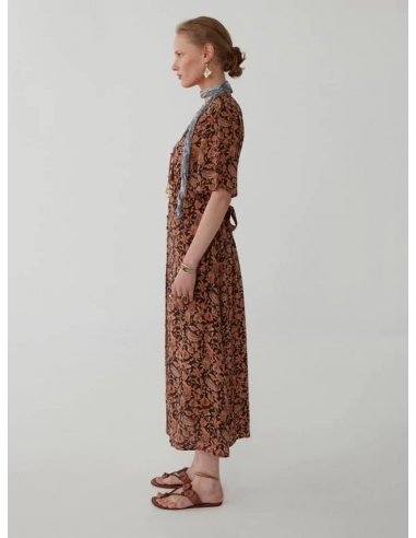 Vestido Cecilia Midi Blue