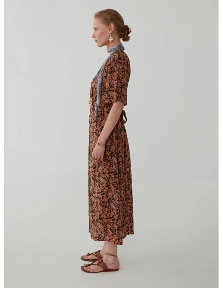 Vestido Cecilia Midi Blue