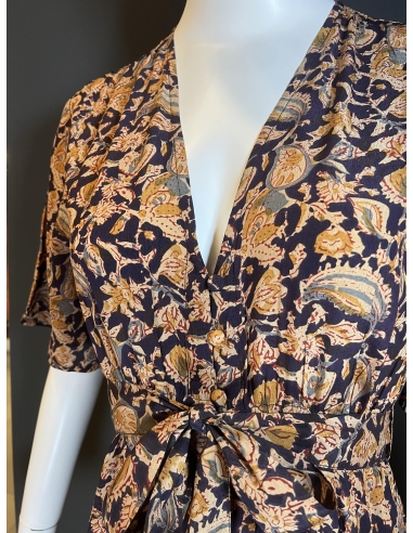 Vestido Cecilia Midi Blue