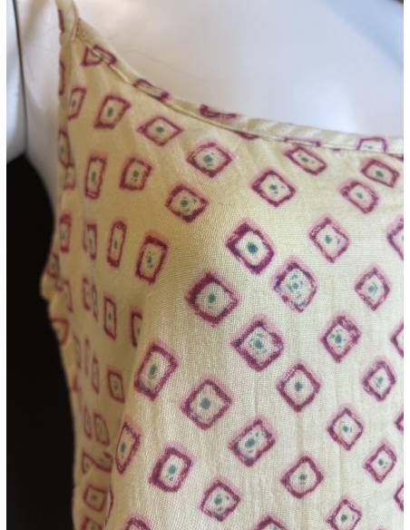 Vestido Largo Diega Beige