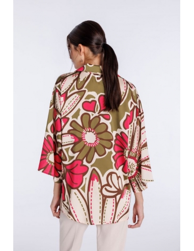 BLUSON MANGA 3/4 TWILL