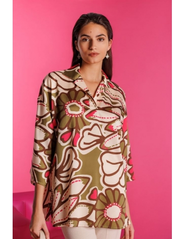 BLUSON MANGA 3/4 TWILL