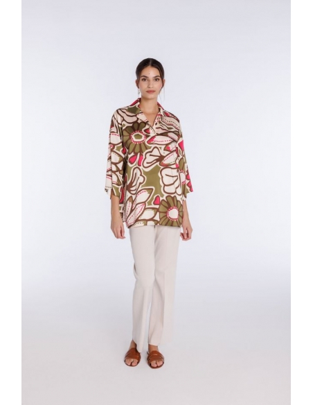 BLUSON MANGA 3/4 TWILL