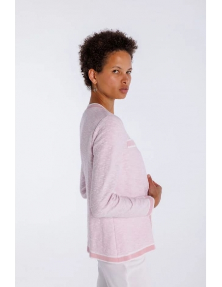 CARDIGAN DE PUNTO VIVOS LISTADOS