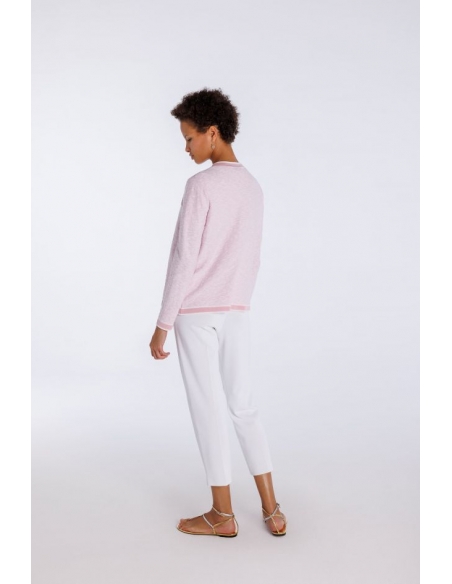 CARDIGAN DE PUNTO VIVOS LISTADOS