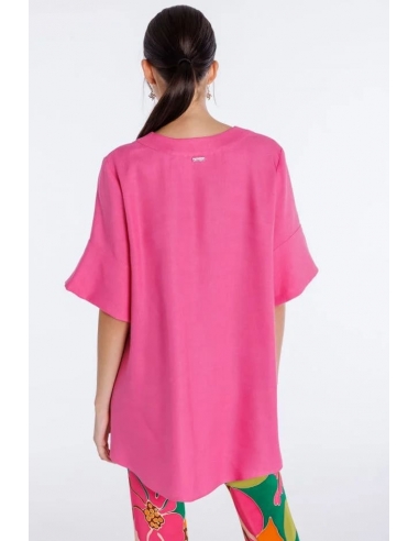 BLUSON MANGA CORTA LINO