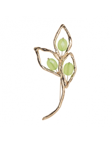 Broche Hoja