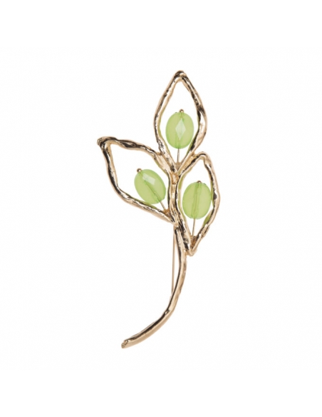 Broche Hoja