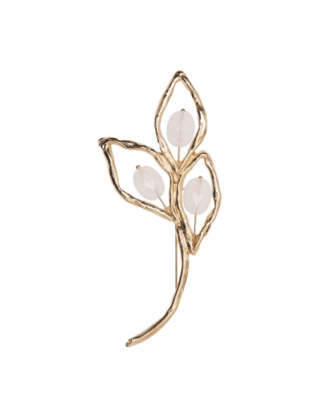 Broche Hoja
