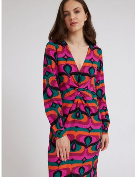 Vestido Douce Fuchsia