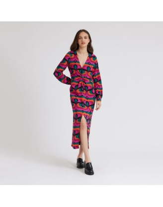 Vestido Douce Fuchsia