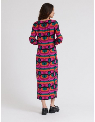 Vestido Douce Fuchsia