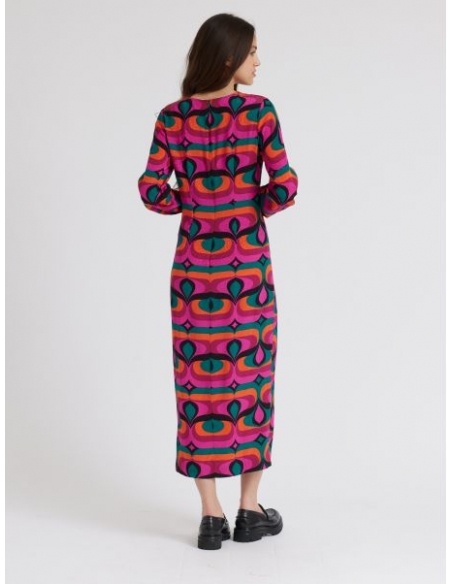 Vestido Douce Fuchsia