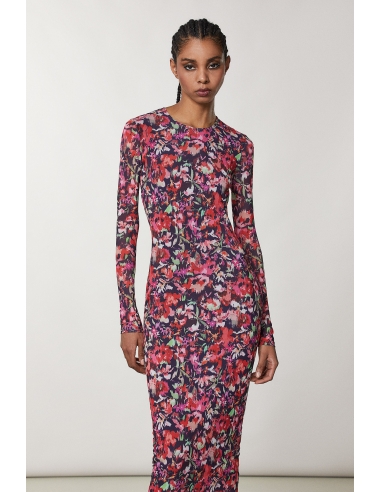 Vestido Tul Estampado