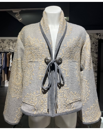 Giacchino Corto Ica Jacquard