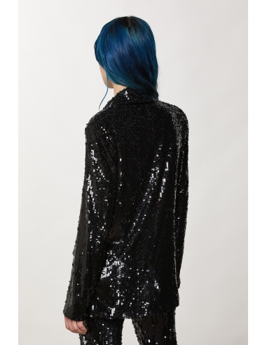 Americana lentejuelas black