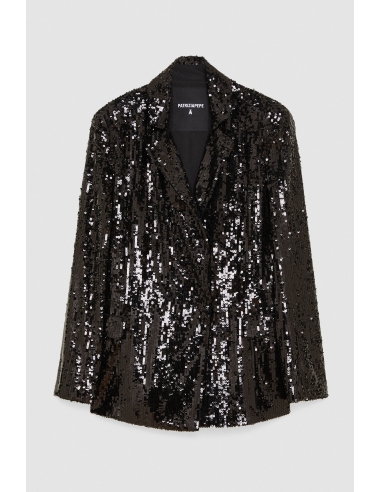 Americana lentejuelas black