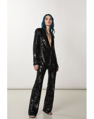Pantalon negro lentejuelas