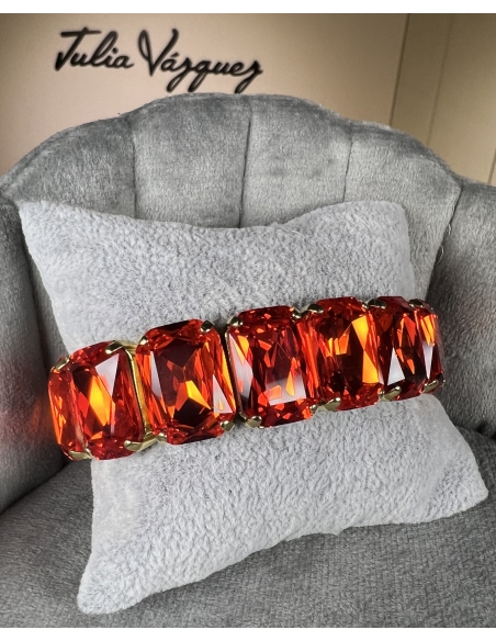 Pulsera Cristal octogonal