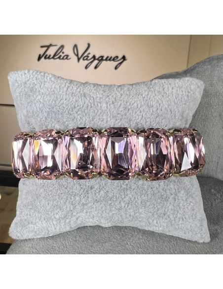 Pulsera Cristal octogonal