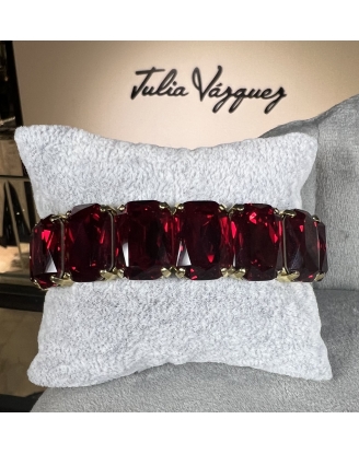 Pulsera Cristal octogonal