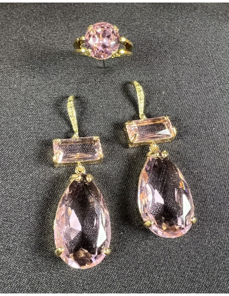 Pendientes Crystal Long