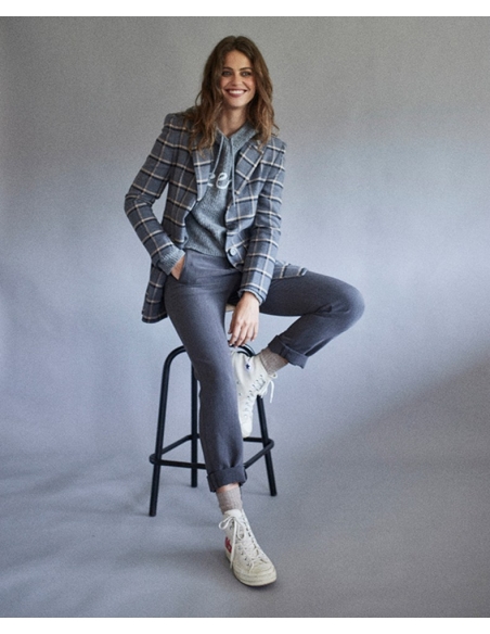 BLAZER OVERSIZE CUADROS