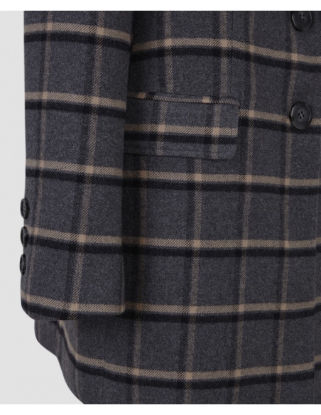 BLAZER OVERSIZE CUADROS