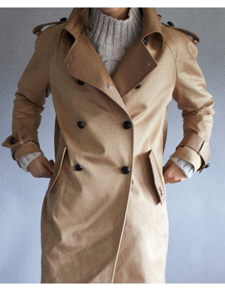 GABARDINA CAMEL