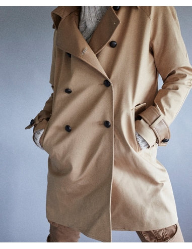 GABARDINA CAMEL