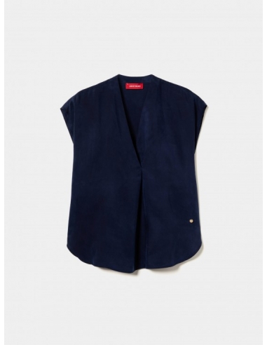 BLUSA DE CUPRO SIN MANGAS