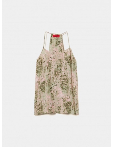Top tirantes estampado