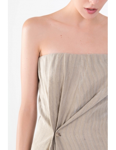 Vestido sastre lino