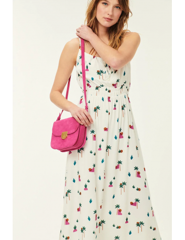 VESTIDO BLANCO ROMEA TROPICAL