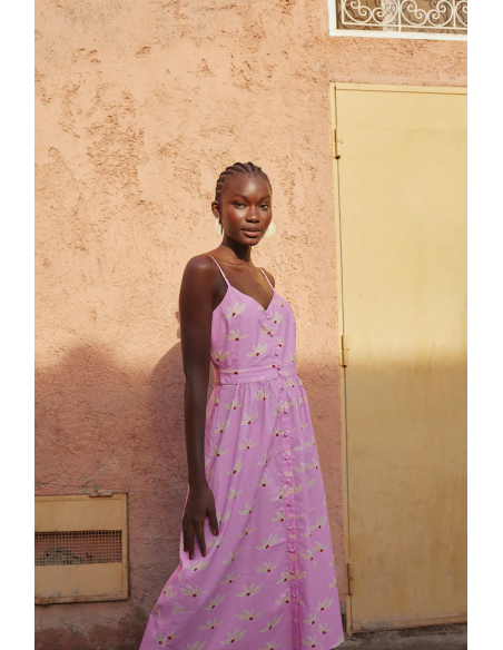 Vestido Talia margaritas