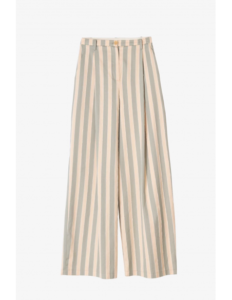 Pantalone Satin stripes