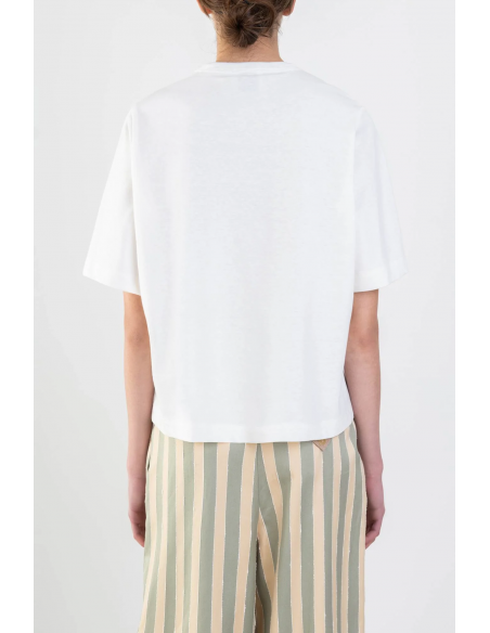 T-shirt con pailletes