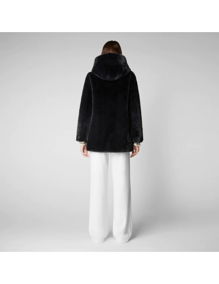 CHAQUETON REVERSIBLE MARRON