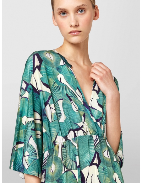 Vestido largo Serafino