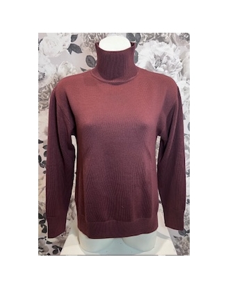 JERSEY CUELLO ALTO PURPURA