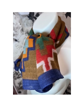 PAÑUELO ESTAMPADO GEOMETRICO