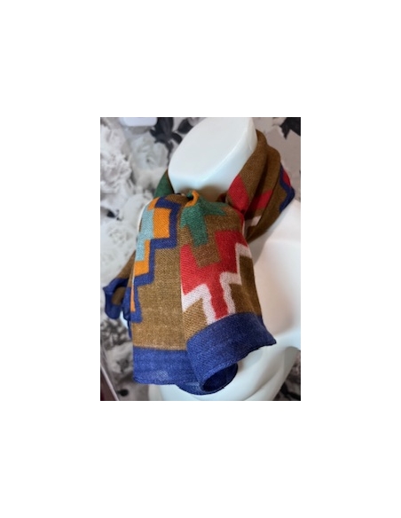 PAÑUELO ESTAMPADO GEOMETRICO