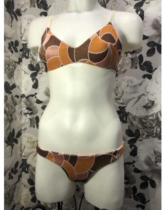 BIKINI PLANISFERO NARANJA