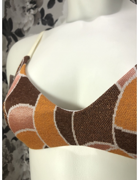 BIKINI PLANISFERO NARANJA