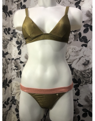 BIKINI LUREX OLIVA